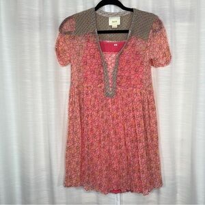 Anthropologie Maeve Floral baby doll dress